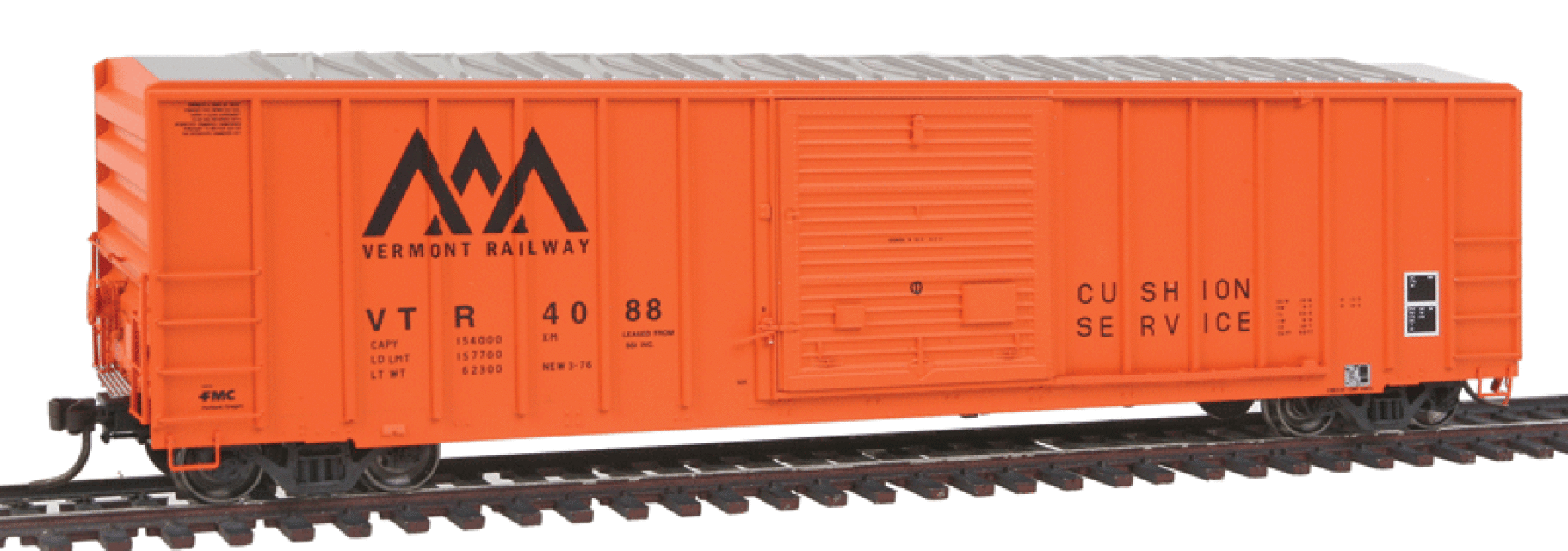 Details about   HO Scale Vermont Railway 40ft Box Car VTR 