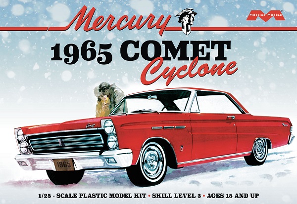 NEW Mercury Comet 1965 Cyclone 1:25 Scale Model Kit SEALED! 
