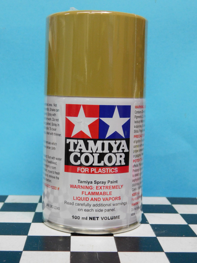 TAMIYA #85031: TS-31 BRIGHT ORANGE Plastic Model Paint, 3 oz Spray