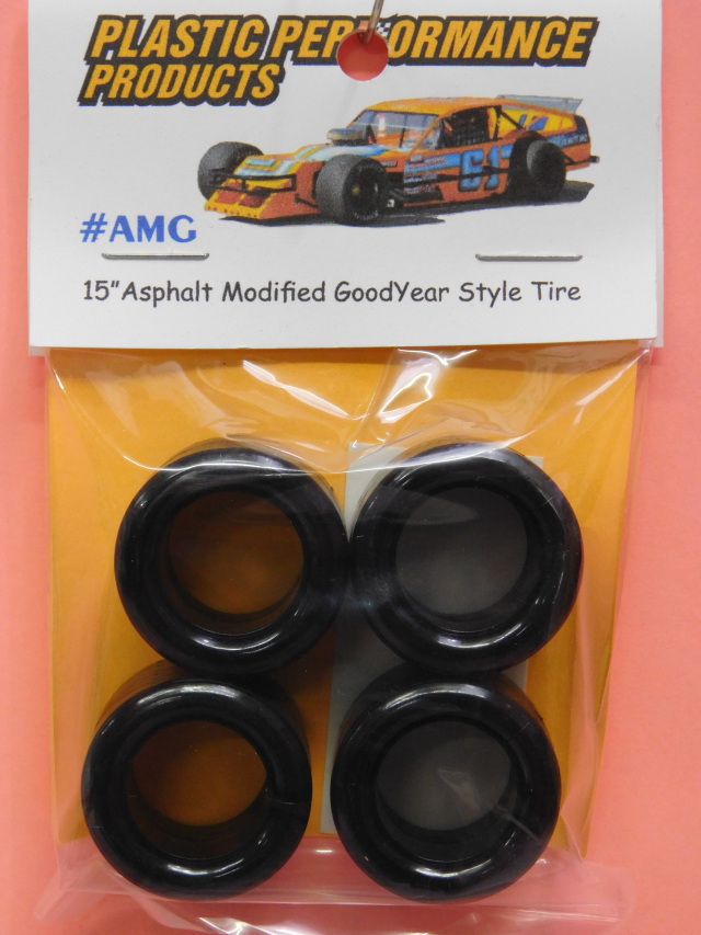 NEW PPP 1/25 Asphalt Modified M&H Racemaster Style 15" Racing Tires #MHR 