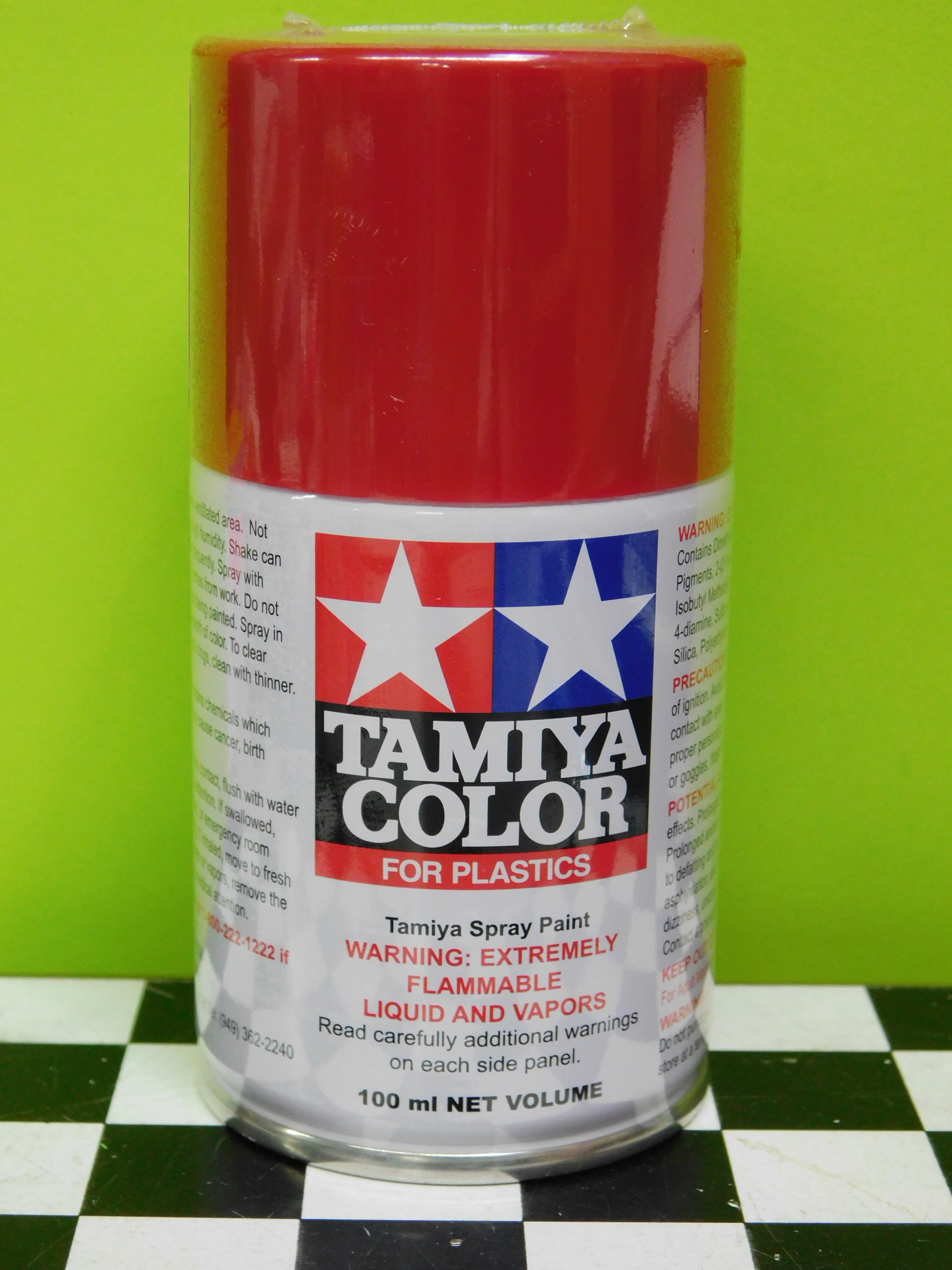 Tamiya TS18 METALLIC RED Plastic Model Paint (Tamiya 85018)
