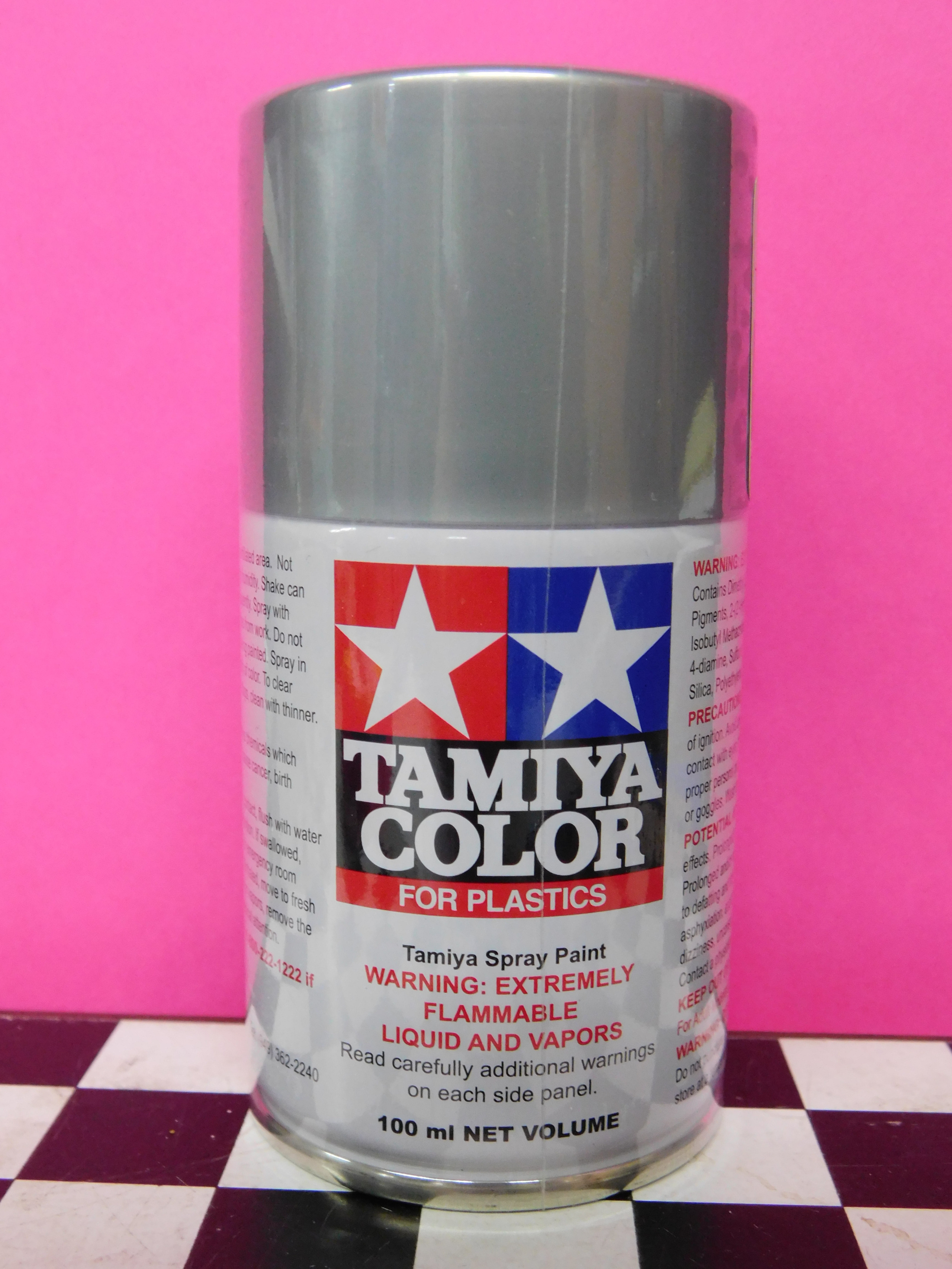 Tamiya TS30 SILVER LEAF Plastic Model Spray Paint (TAM85030)