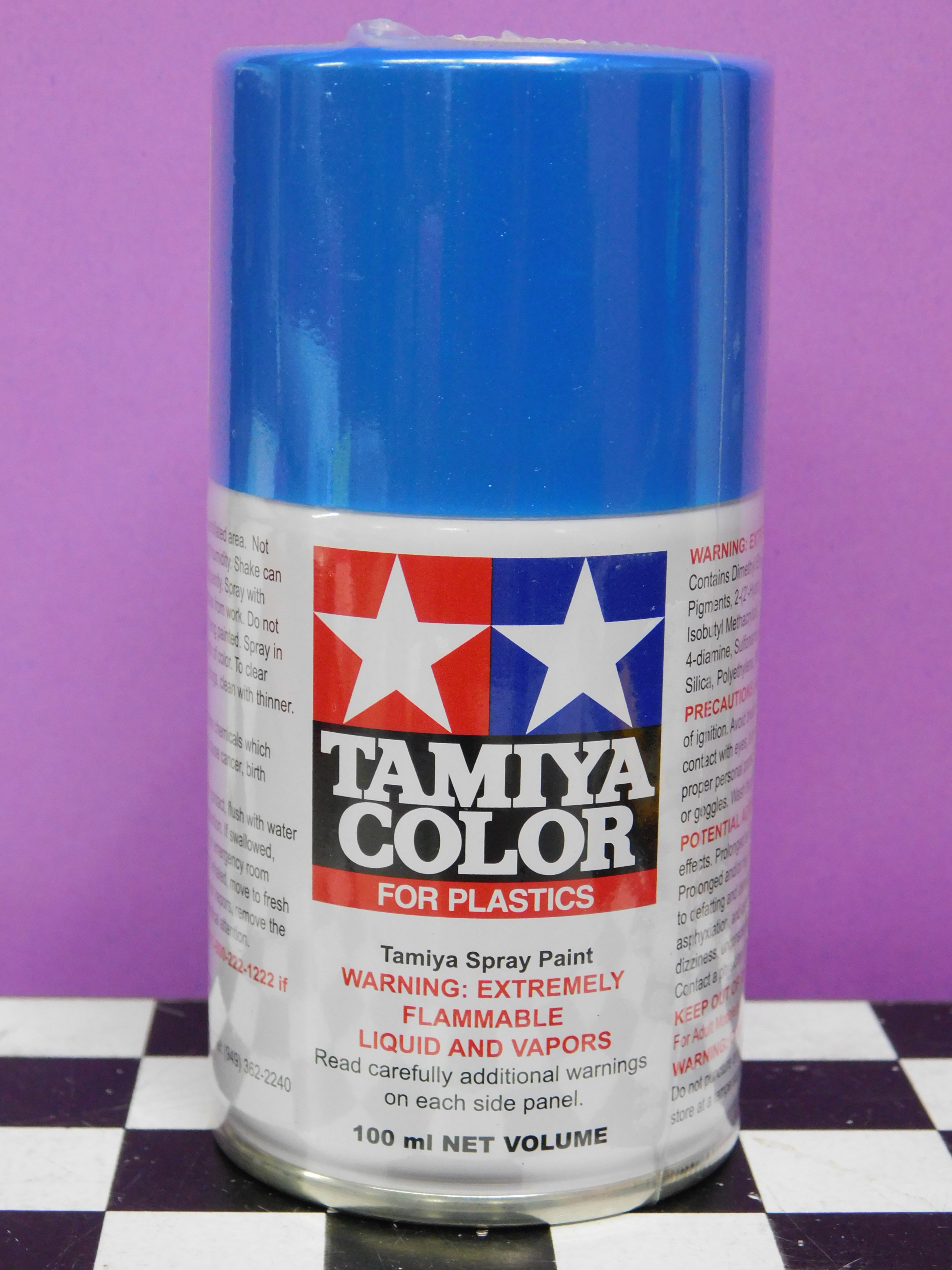 Tamiya TS54 LIGHT METALLIC BLUE Plastic Model Spray Paint