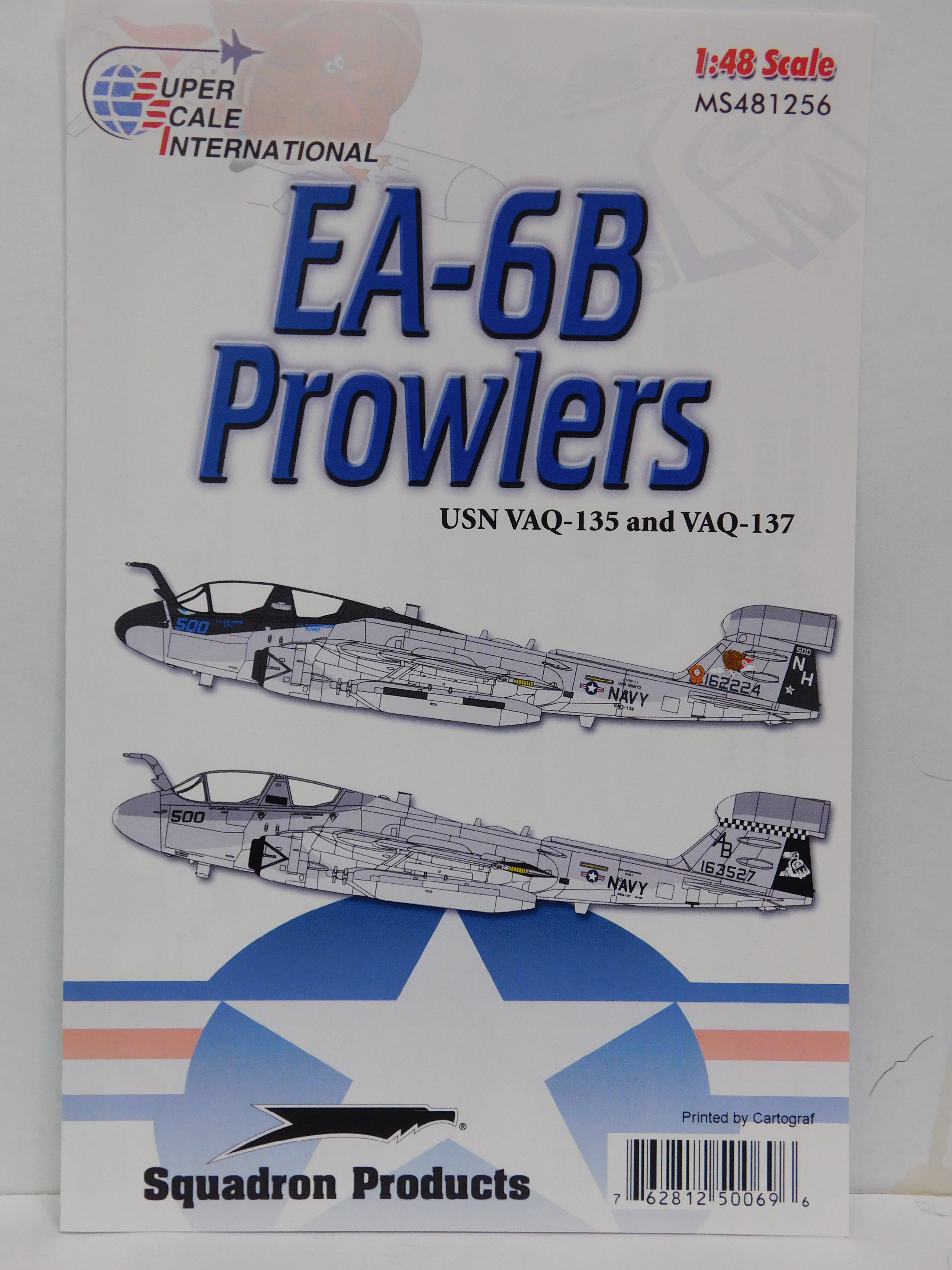 1/48 Cam Decals Ea-6b Jammin Prowlers Vaq-130 Zappers 48119 Dragon Tail/nose Art for sale online